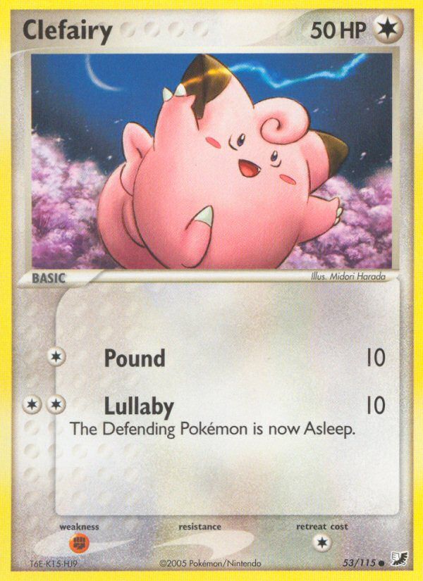 Clefairy Reverse Foil 