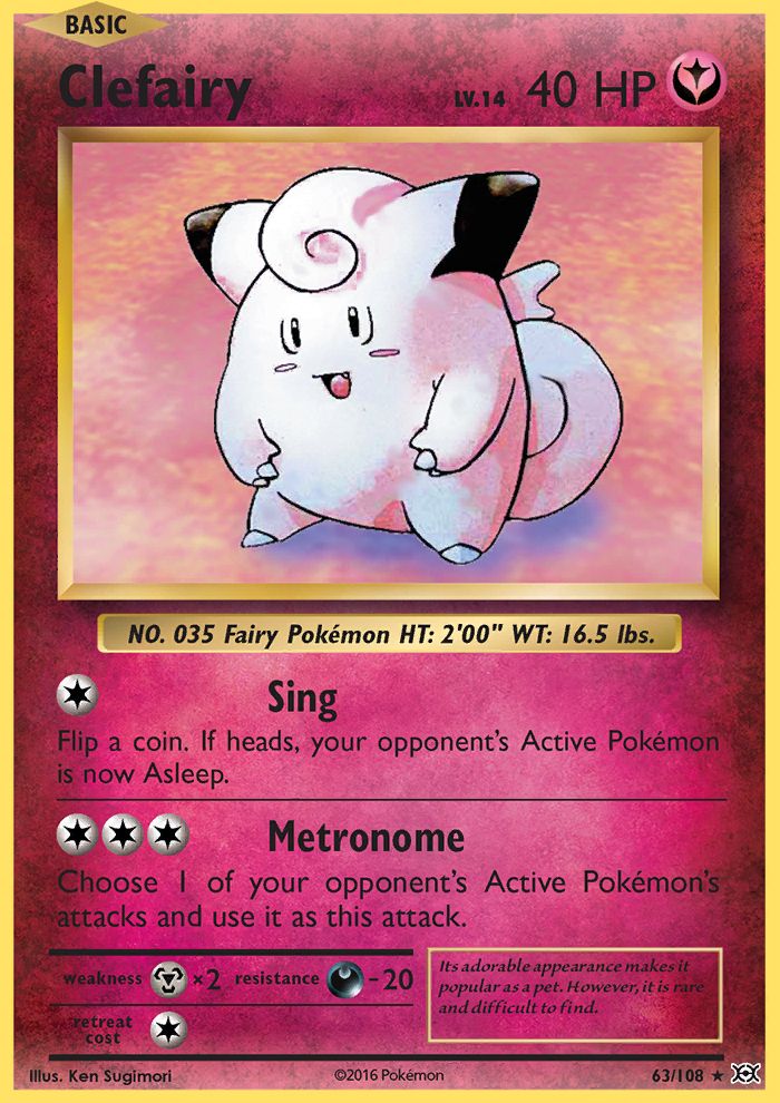 Clefairy Holo