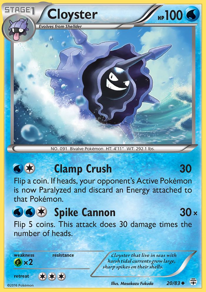 Cloyster Reverse Foil 