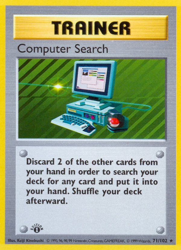 Computer Search Base Set 1999-2000 