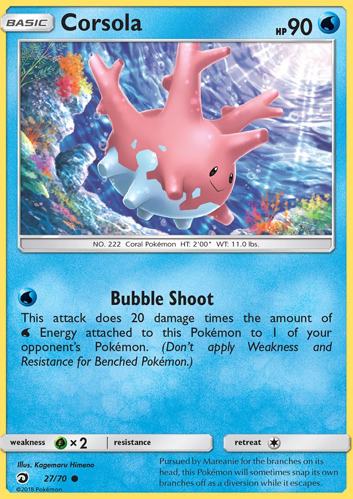 Corsola Reverse Foil 