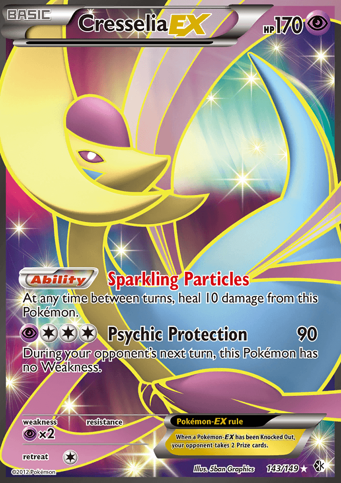 Cresselia EX/Full Art Holo 