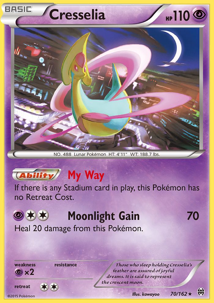 Cresselia Reverse Foil 