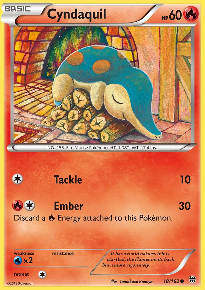 Cyndaquil Reverse Foil 