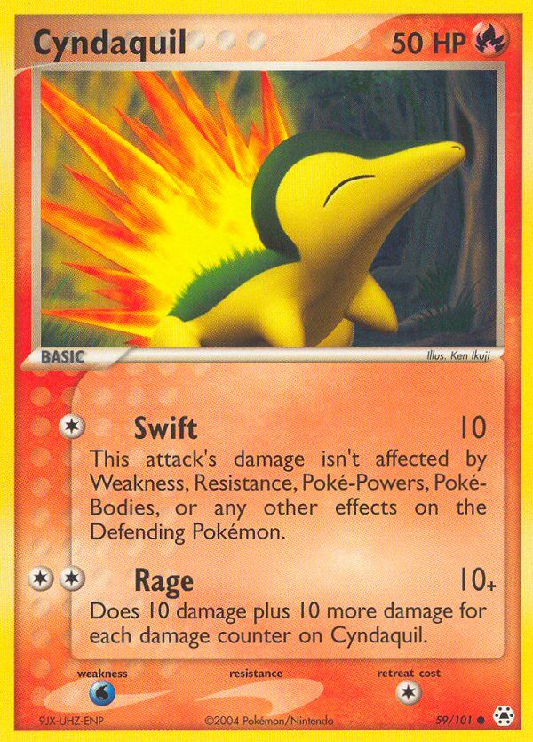 Cyndaquil Reverse Holo 