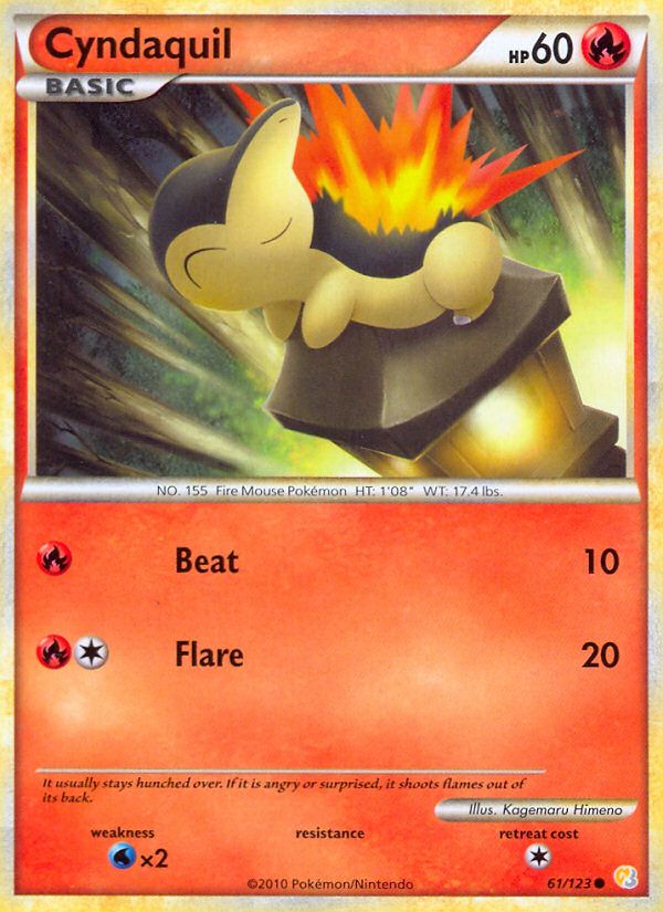 Cyndaquil Reverse Foil 