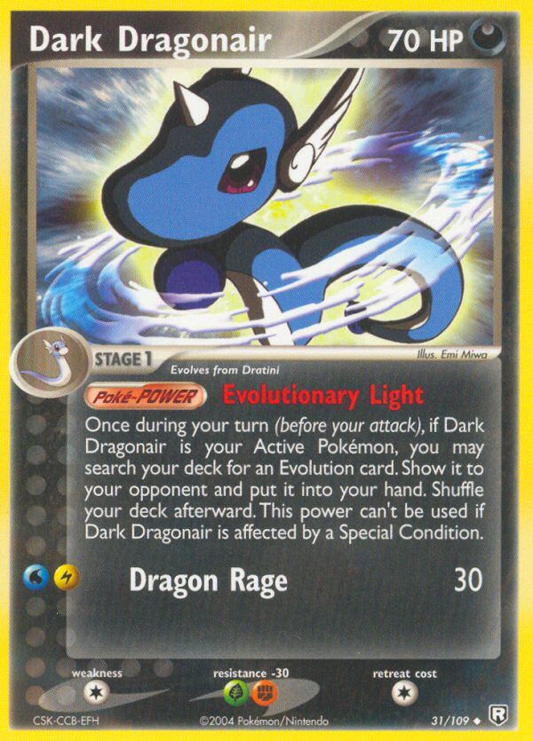 Dark Dragonair Reverse Foil 