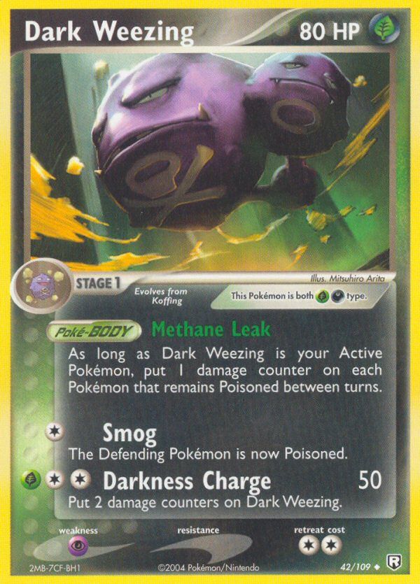 Dark Weezing Reverse Foil 