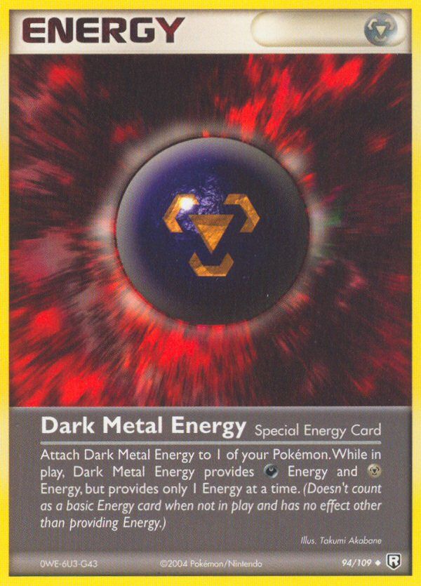 Dark Metal Energy Reverse Foil 