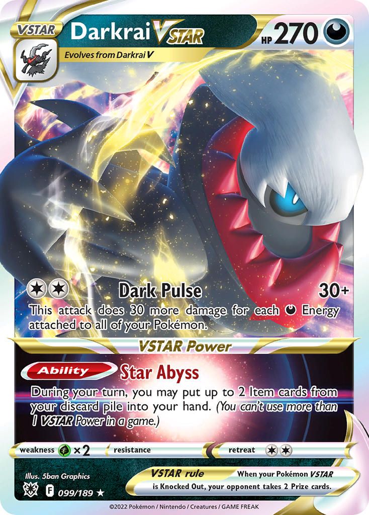 Darkrai Vstar Holo