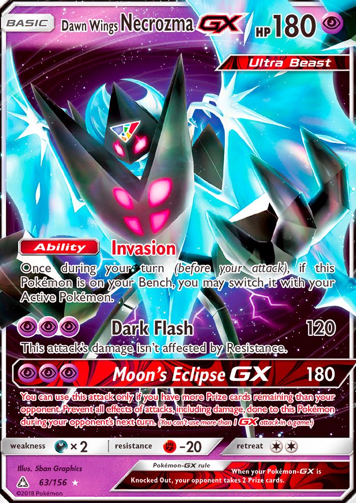 Dawn Wings Necrozma GX 