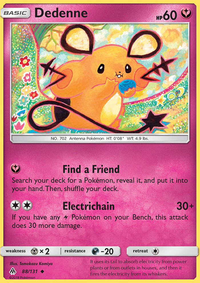 Dedenne Reverse Foil 