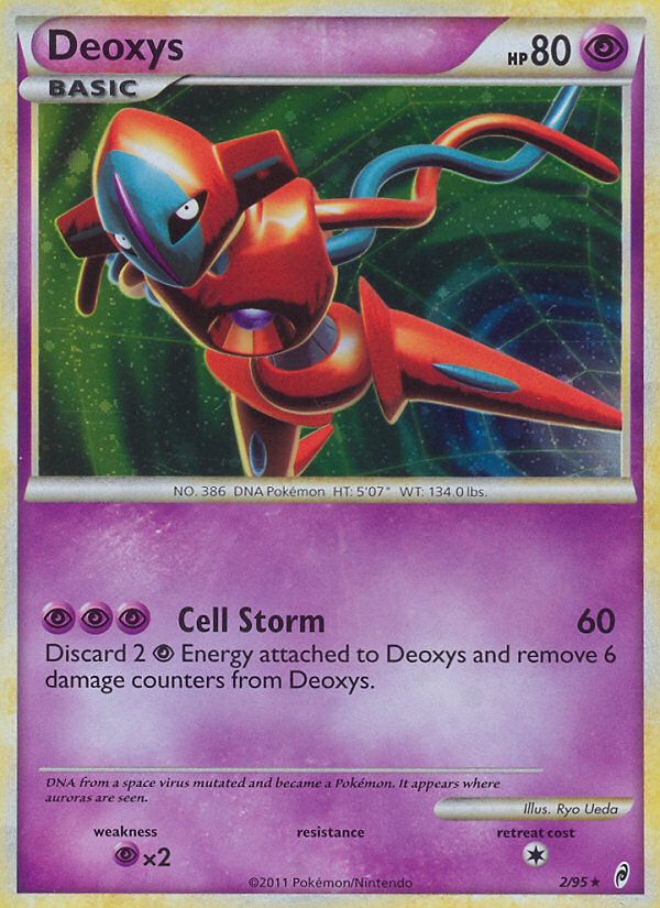 Deoxys Reverse Foil 