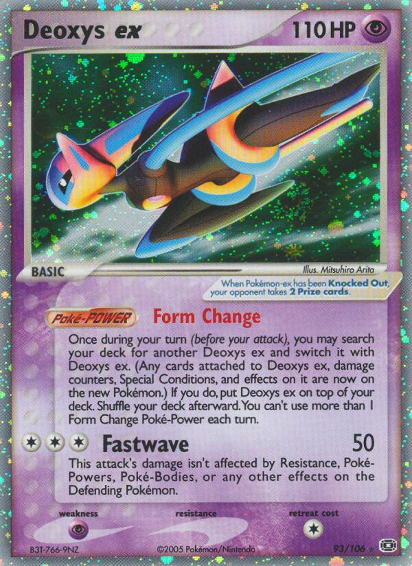 Deoxys EX Holo