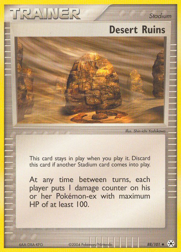 Desert Ruins Reverse Foil 