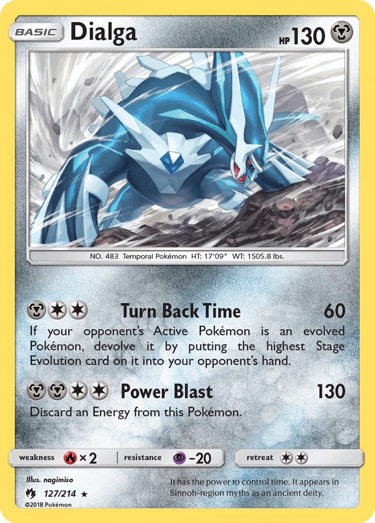 Dialga Reverse Foil 