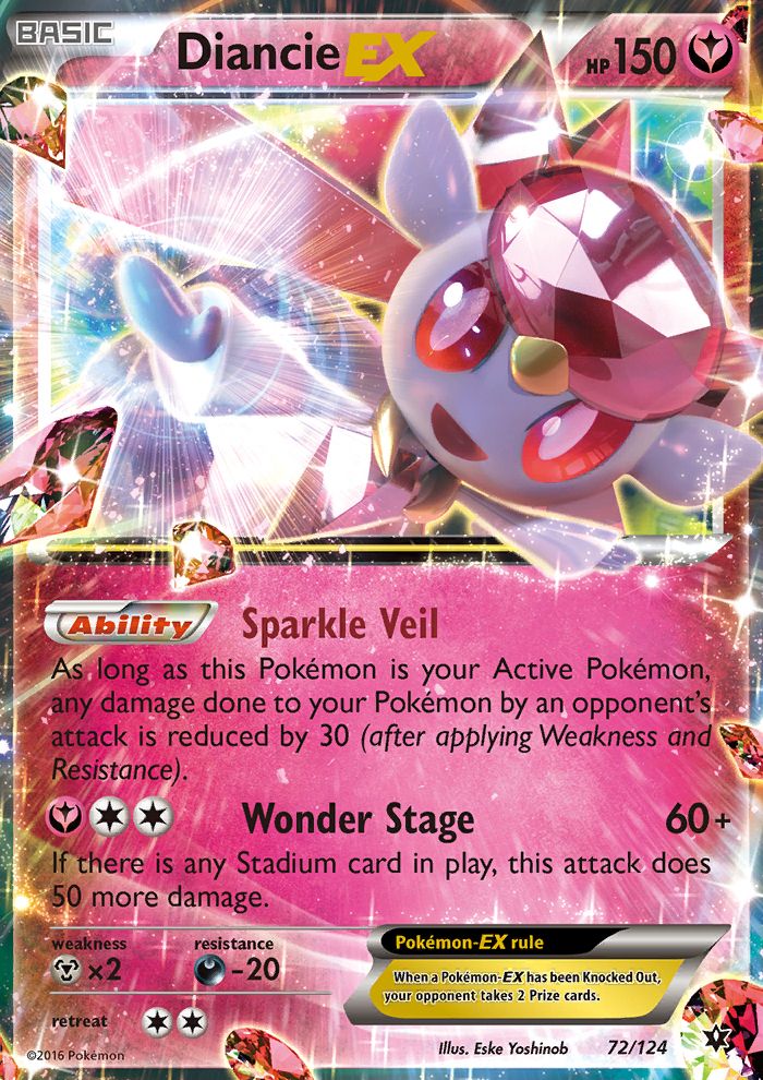 Diancie EX Holo