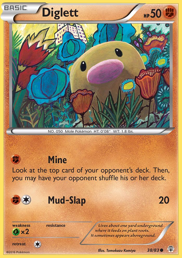 Diglett-Reverse Holo Reverse Holo 