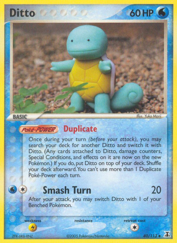 Ditto [Squirtle] Reverse Foil 