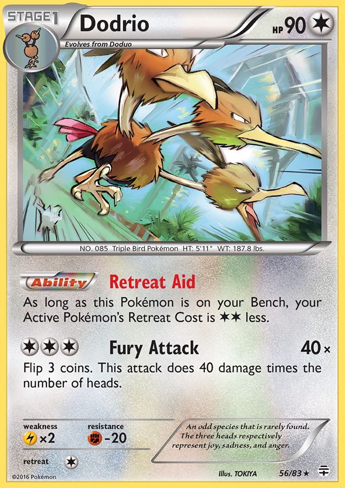 Dodrio Reverse Foil 