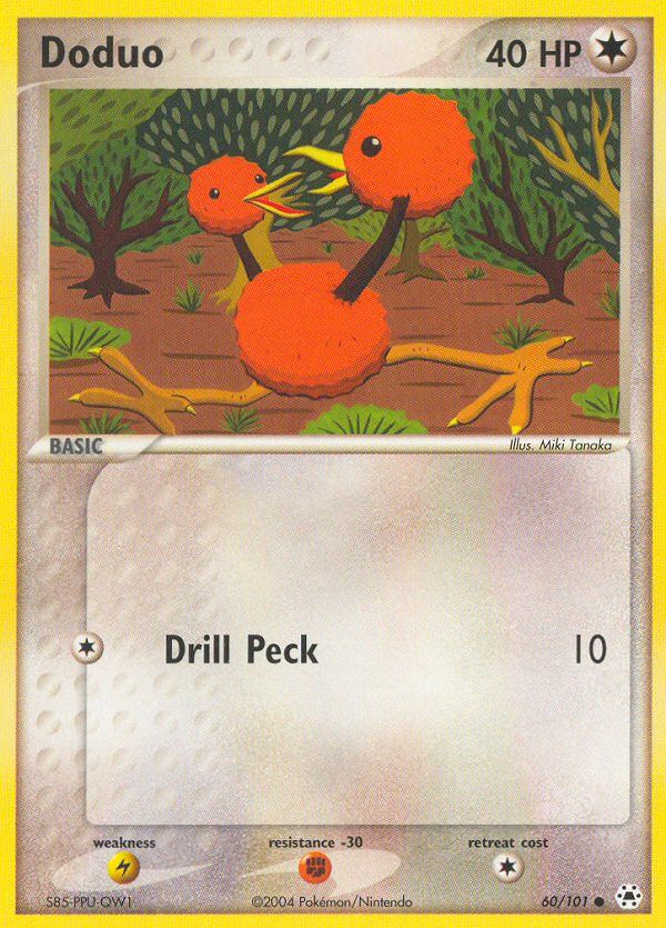 Doduo Reverse Holo 