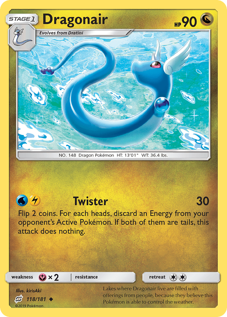 Dragonair Reverse Foil 