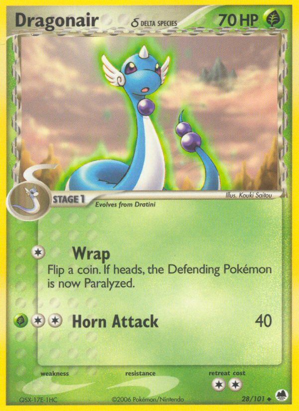 Dragonair Reverse Foil 