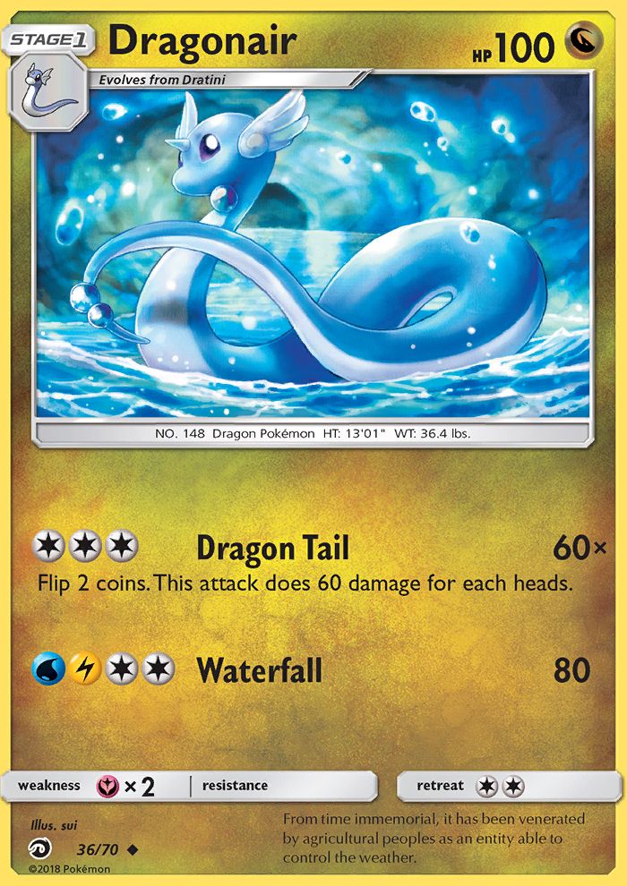 Dragonair Reverse Foil 