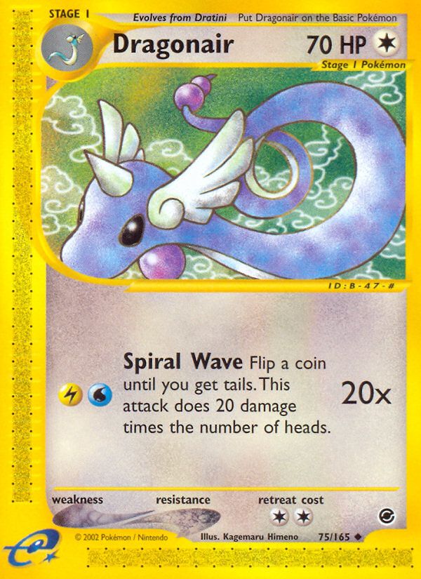 Dragonair Reverse Foil 