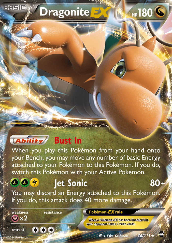 Dragonite EX 2016 Dragonite EX Box-Jumbo Holo