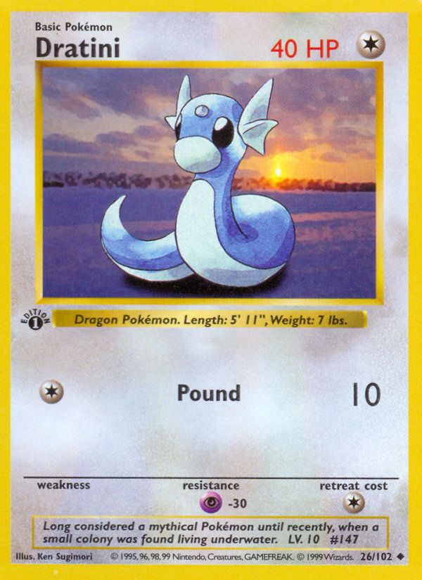 Dratini Base Set 1999-2000 