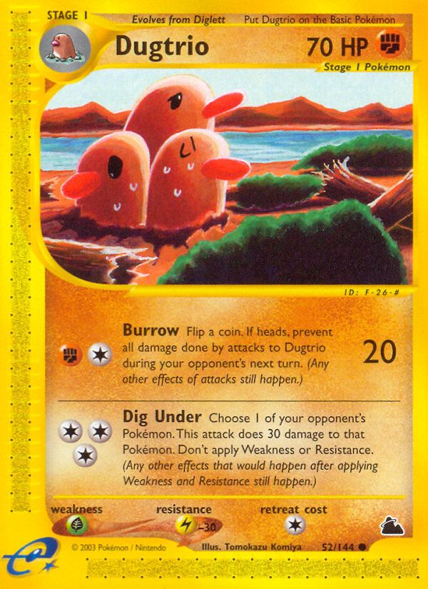 Dugtrio Reverse Foil 