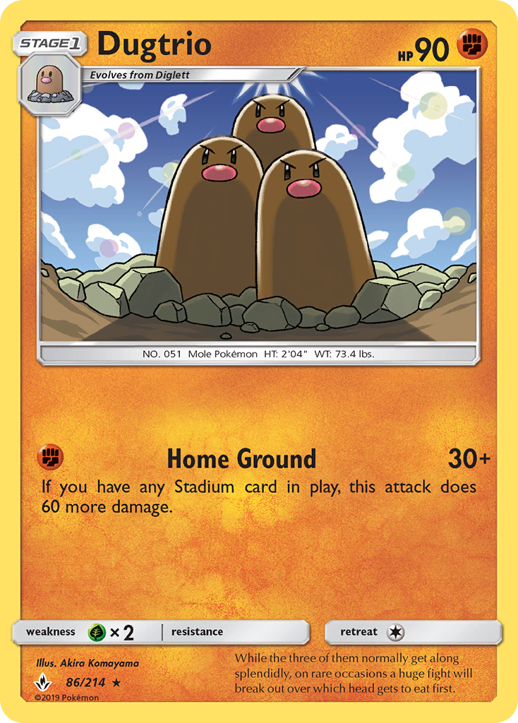 Dugtrio Reverse Foil 