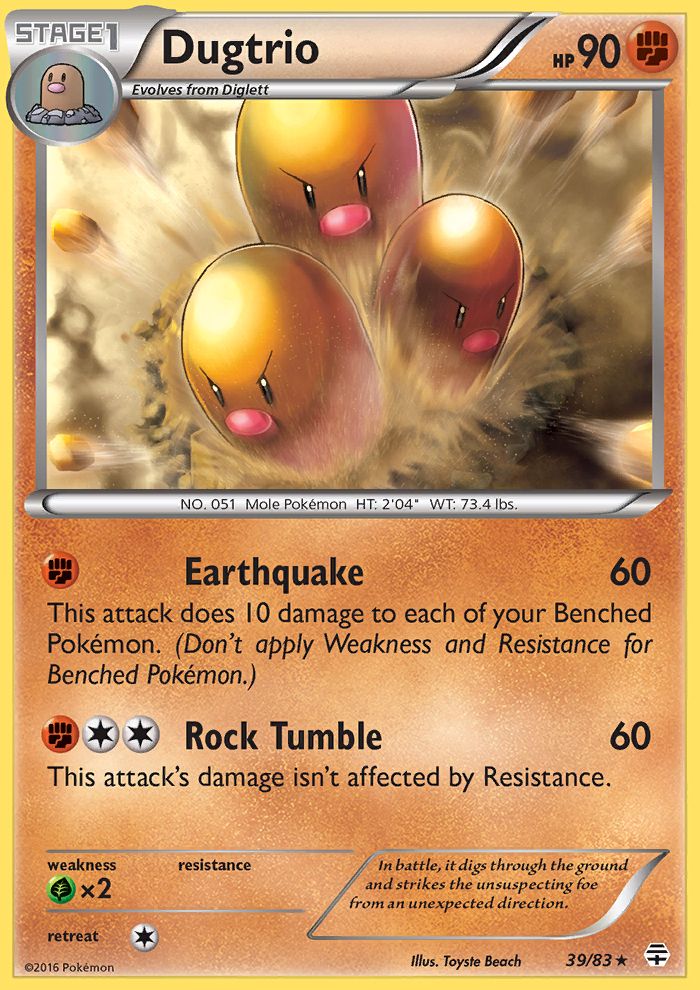 Dugtrio-Reverse Holo Reverse Holo 