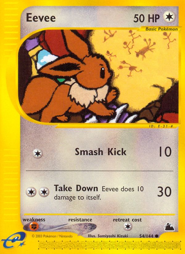 Eevee Reverse Foil 