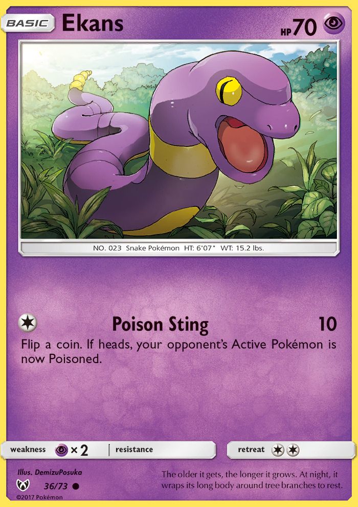 Ekans Reverse Foil 