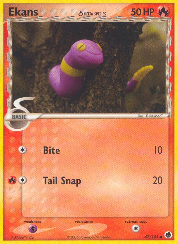 Ekans Reverse Foil 