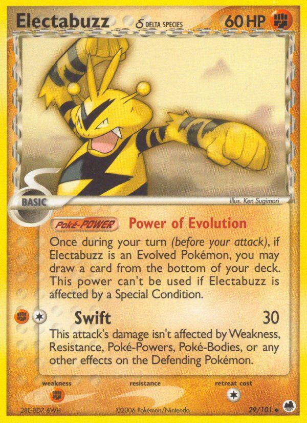 Electabuzz Reverse Foil 