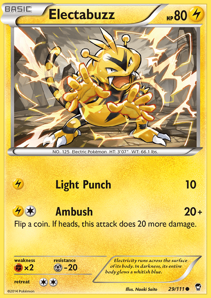 Electabuzz Reverse Holo 