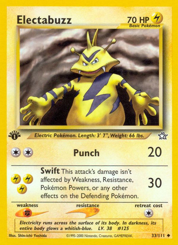 Electabuzz 1st Edition 