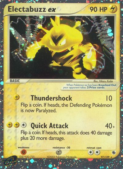 Electabuzz EX Holo