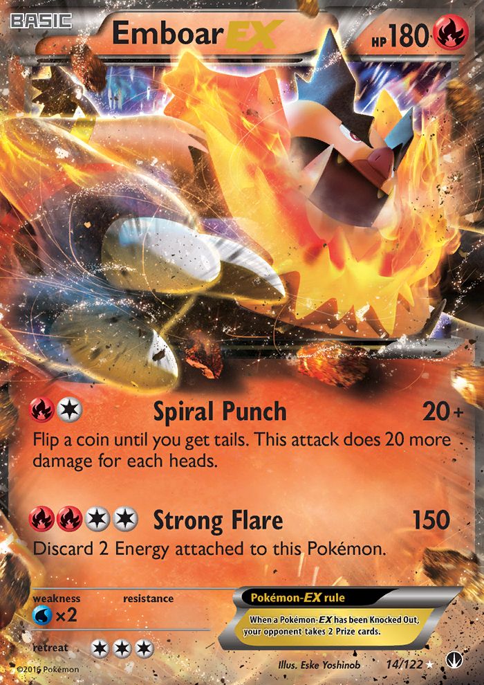 Emboar EX Holo