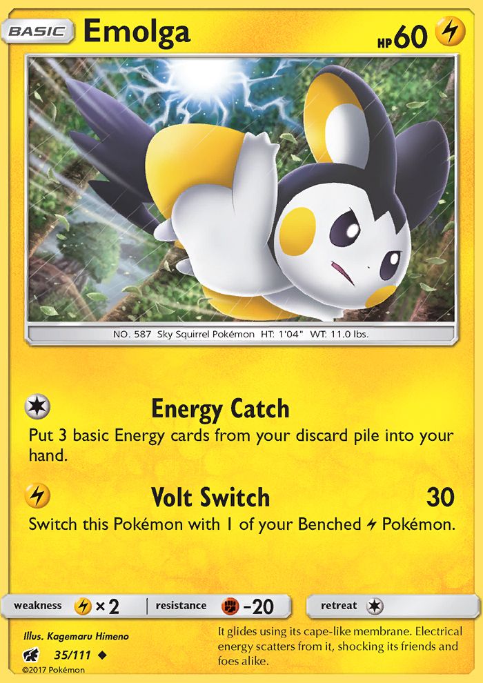 Emolga Reverse Foil 