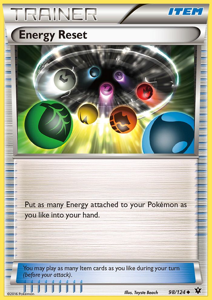 Energy Reset Reverse Foil 