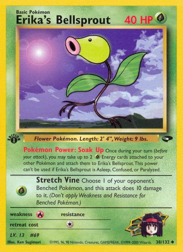 Erika's Bellsprout 1st Edition 