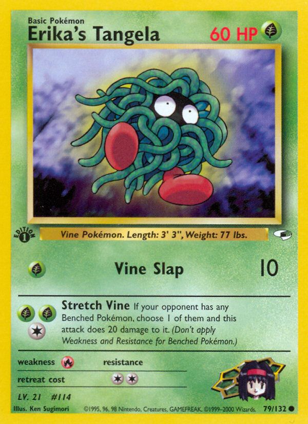 Erika's Tangela 1st Edition 