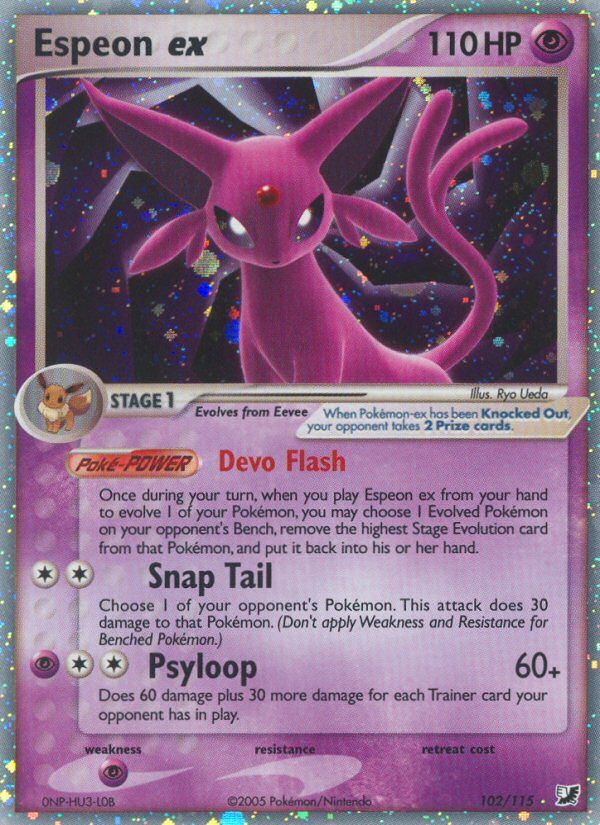 Espeon EX Holo