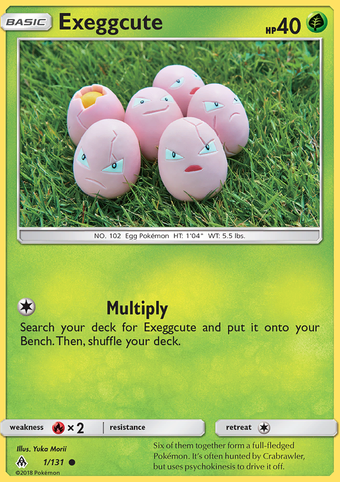 Exeggcute Reverse Foil 