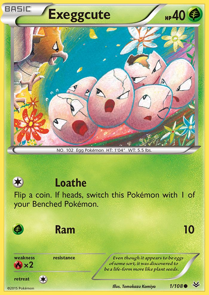 Exeggcute-Reverse Holo Reverse Holo 