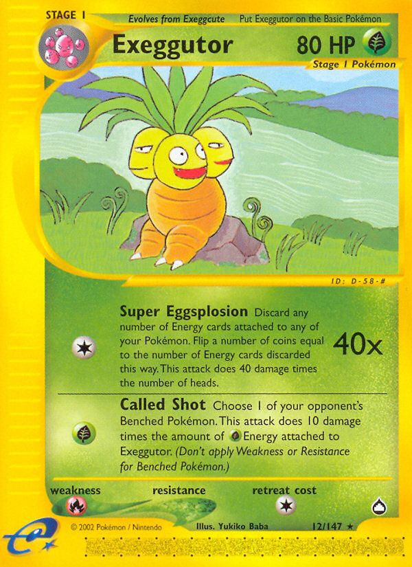 Exeggutor Reverse Foil 